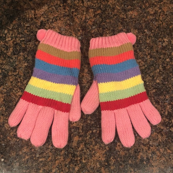 The Children's Place Accessories Fleece Lined Knitted Gloves Euc Poshmark